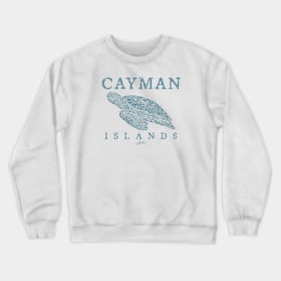 Cayman Islands Gliding Sea Turtle Crewneck Sweatshirt